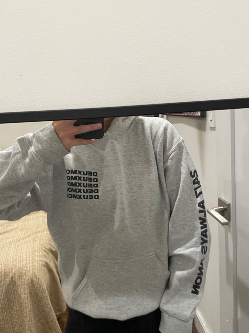 Gray Deuxmoi Hoodie